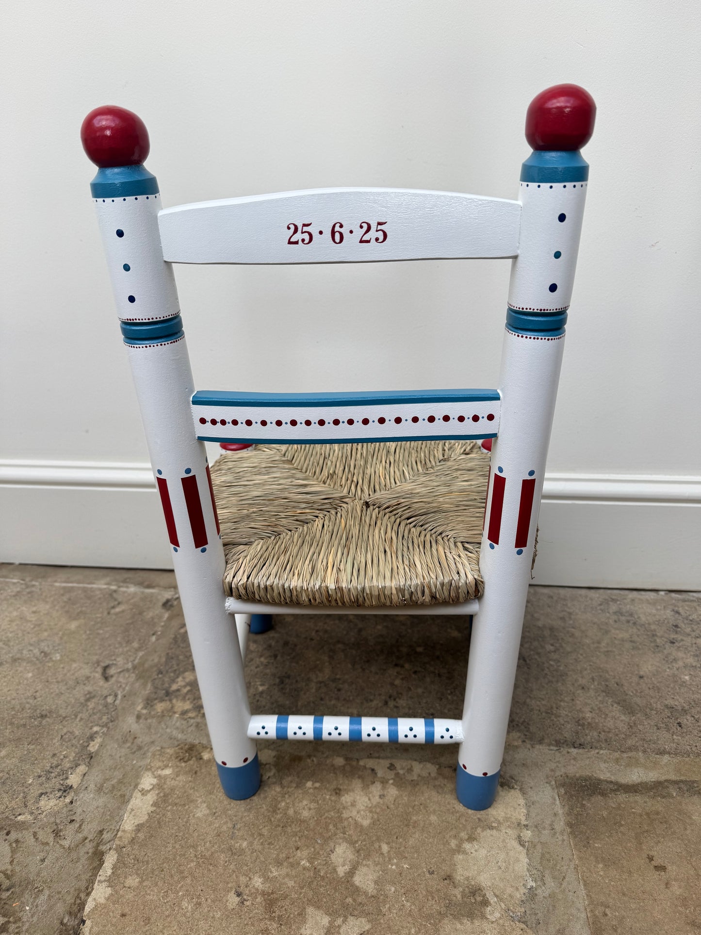 Max Chair - Personalised Hand Painted Children's chair