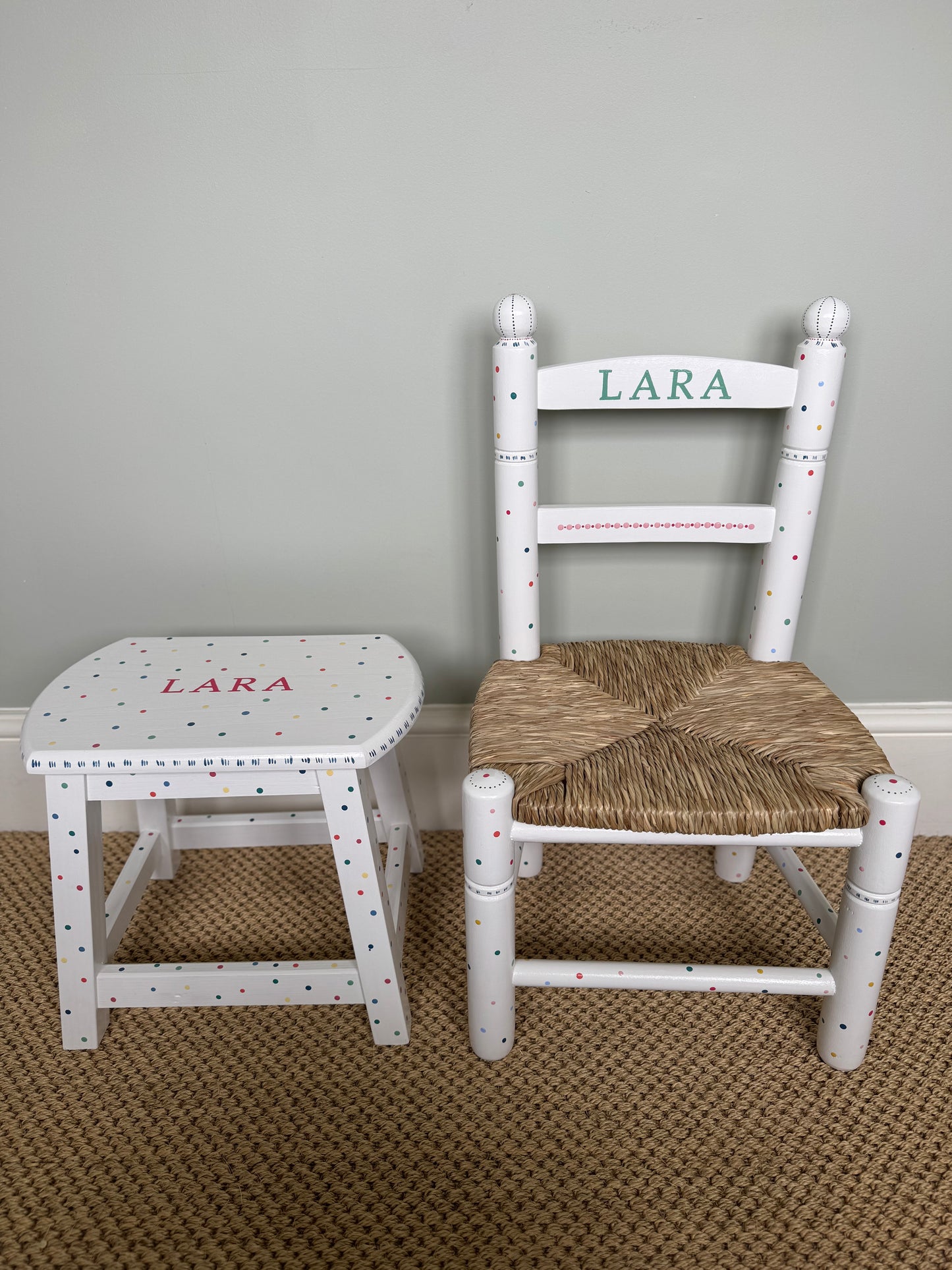 Ottilie Chair - Personalised Hand Painted Children's Chair