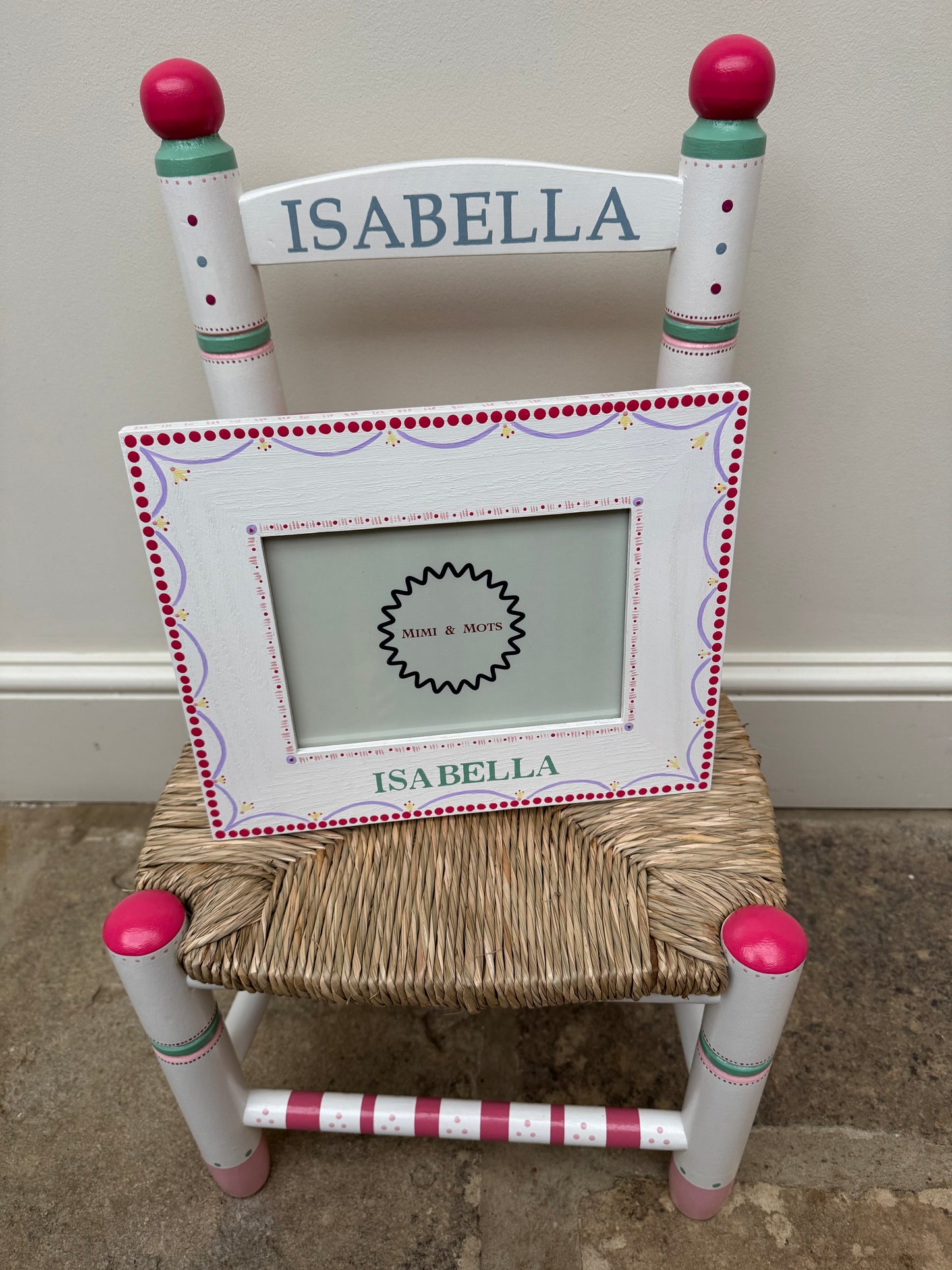 Marina Chair - Personalised Hand Painted Children's Chair