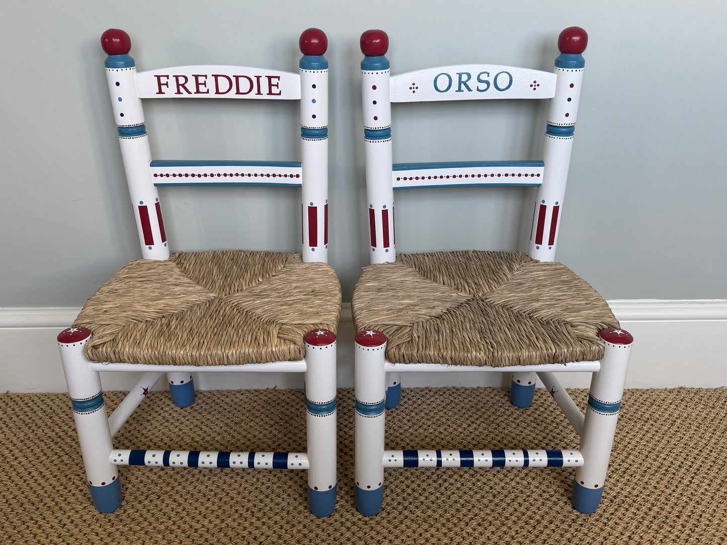 Max Chair - Personalised Hand Painted Children's chair