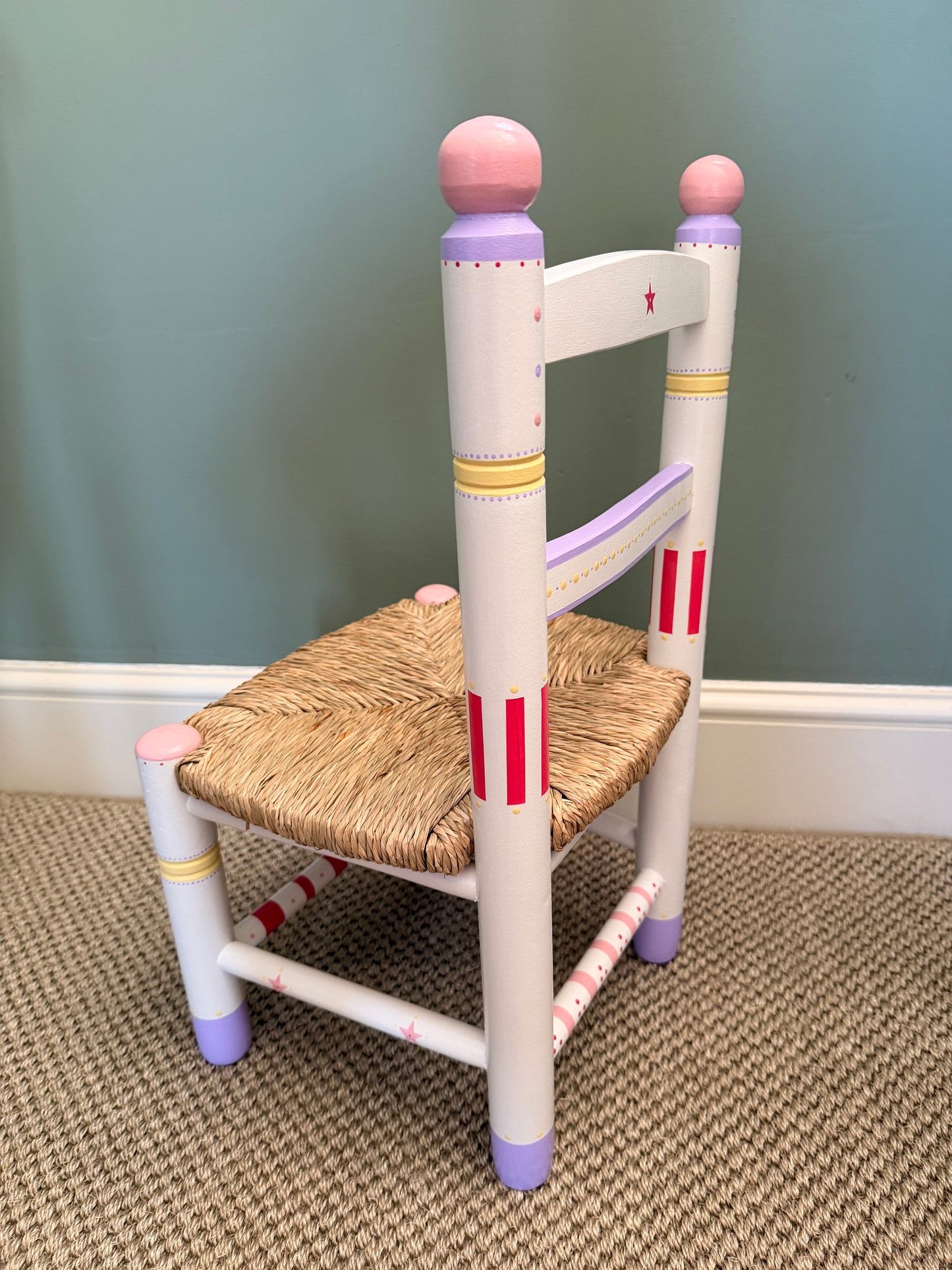 Marina Chair - Personalised Hand Painted Children's Chair