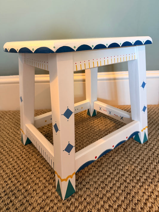 George Stool – Personalised Hand Painted Children's Step Stool