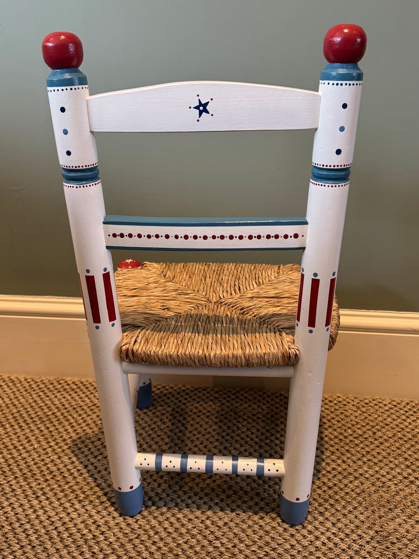 Max Chair - Personalised Hand Painted Children's chair
